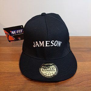 Jameson Irish Whisky Nu-Fit Fitted Hat Black
